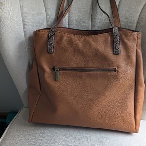 Darcy Marks London Brown Leather Tote Bag